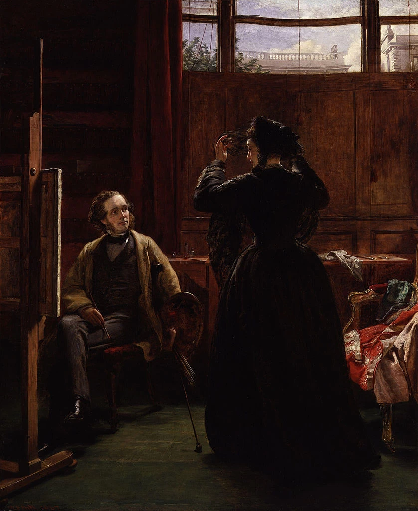 Autoritratto nello studio - National Portrait Gallery, Londra